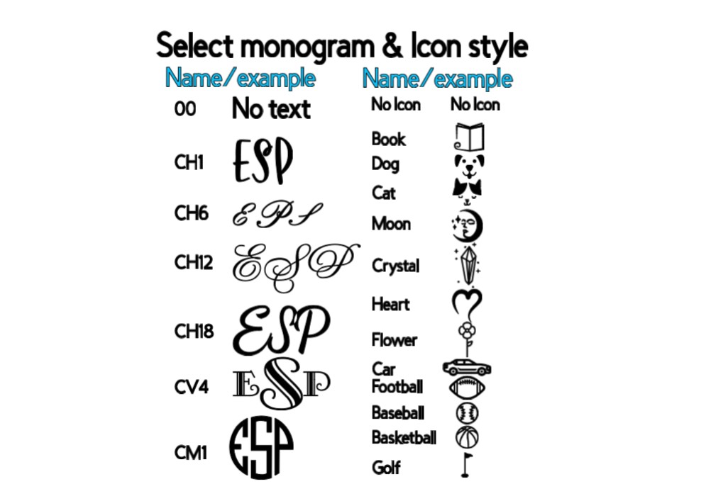 Magnetic bookmarks lether font examples