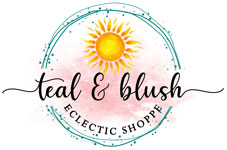 Teal and Blush Eclectic Shoppe