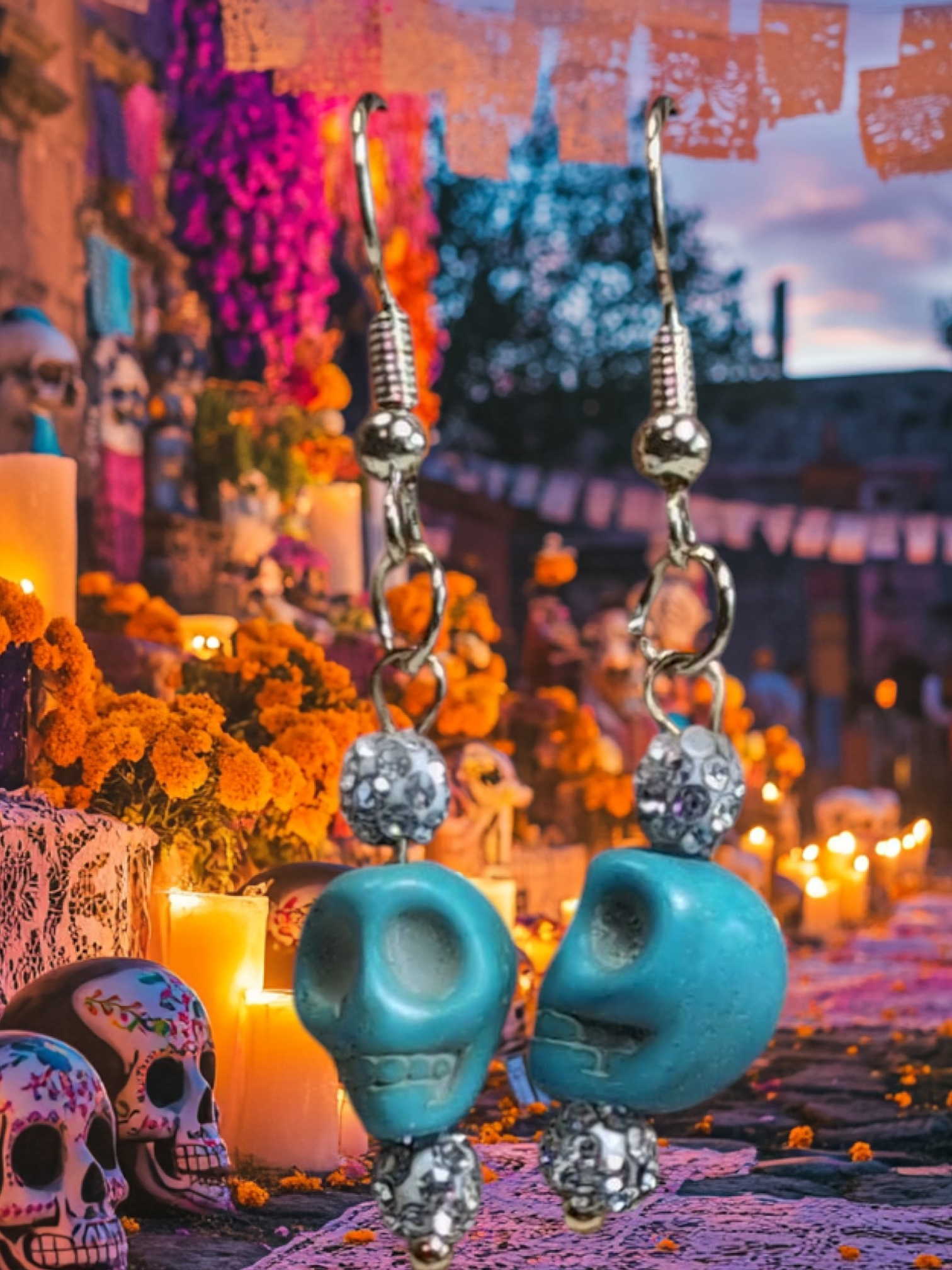 Day Of Dead Earrings (3)