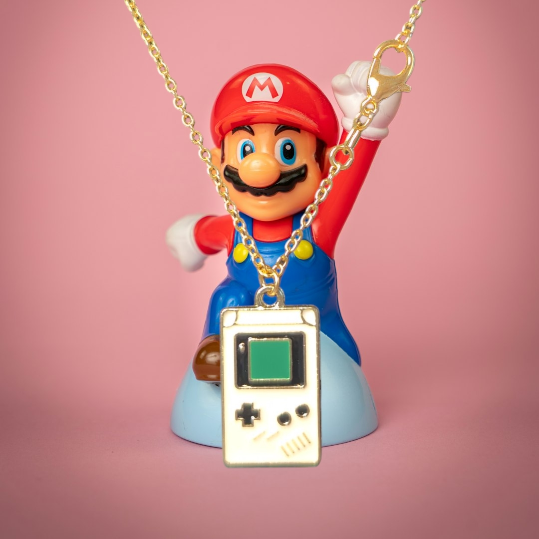 Game charm necklace (2)