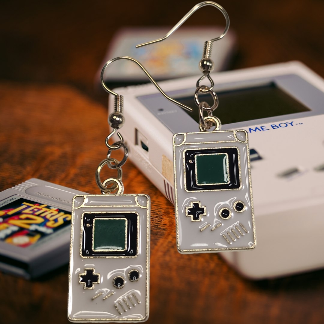 Gameboy Charm Earrings (1)