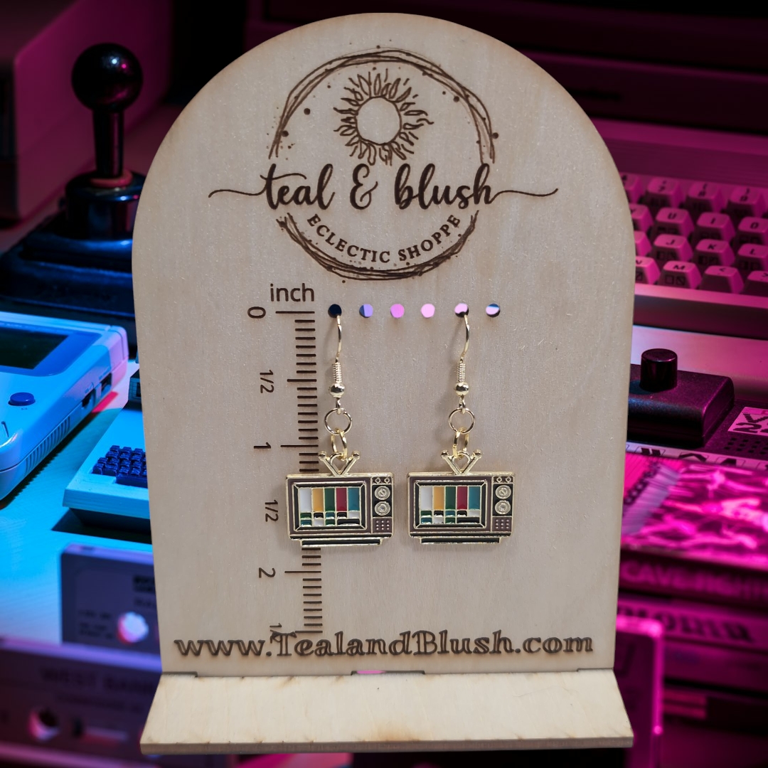 Of Air TV Charm Earrings (1)
