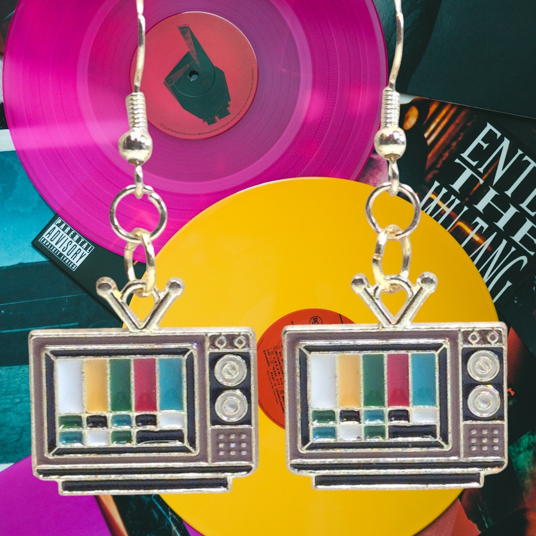 Of Air TV Charm Earrings (2)