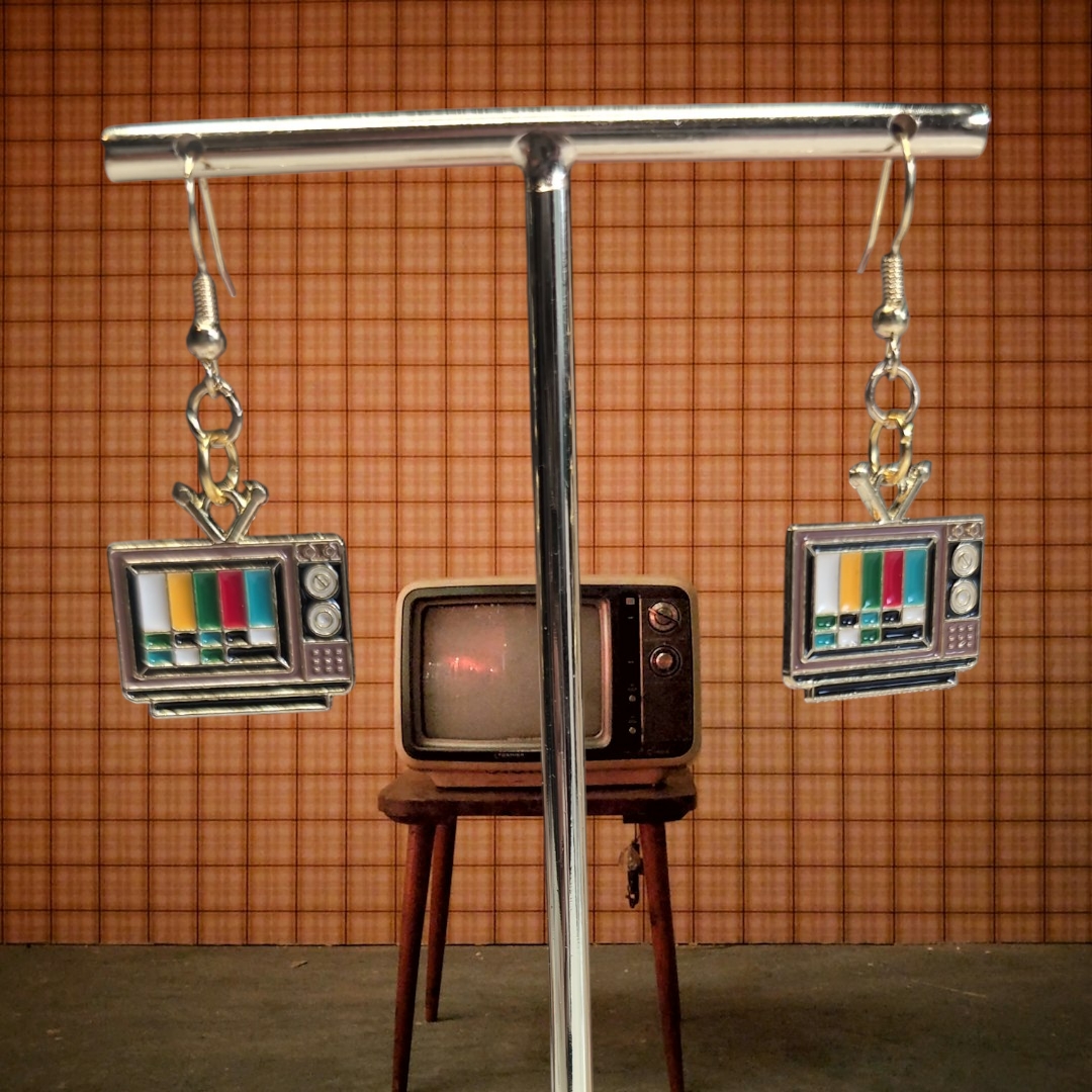 Of Air TV Charm Earrings (3)