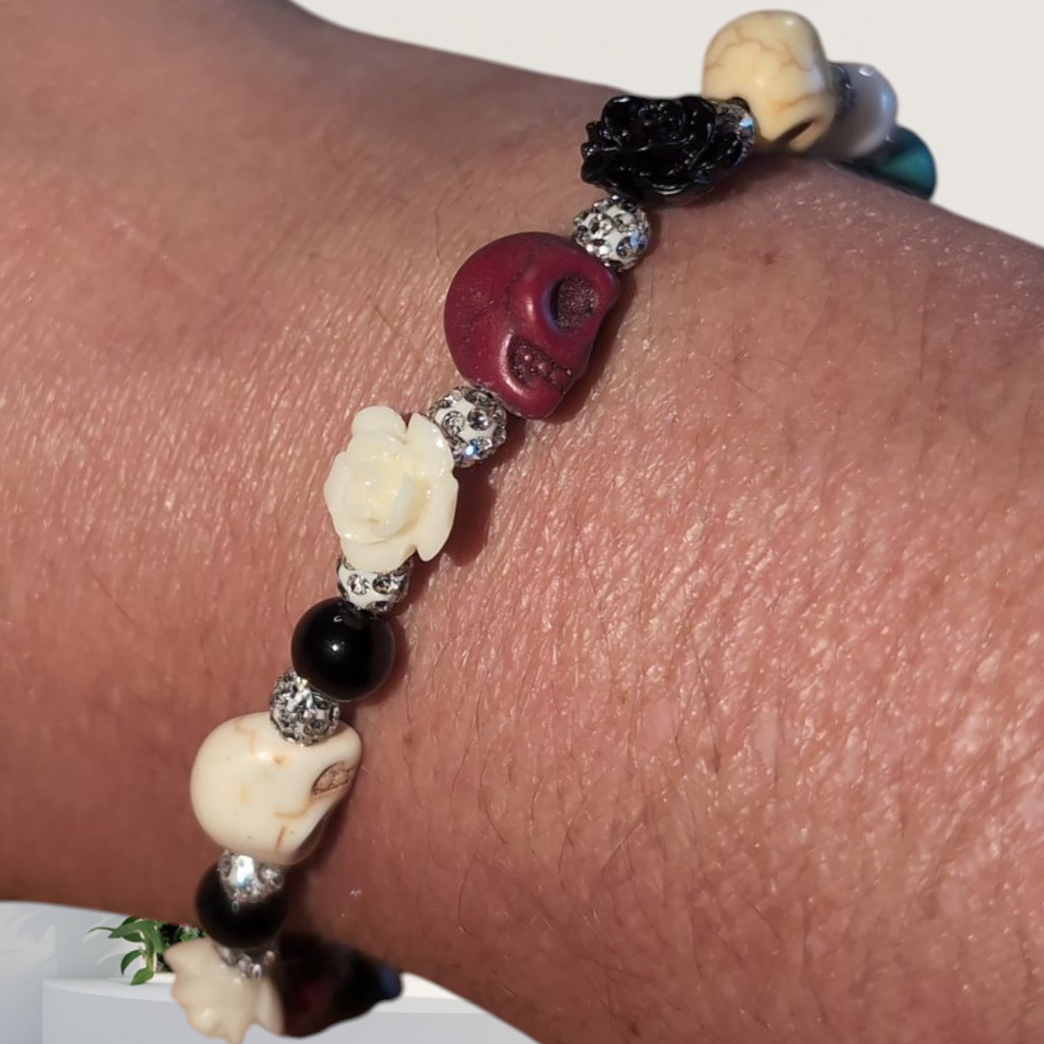 Clasp Braclet Day Of the dead (1)
