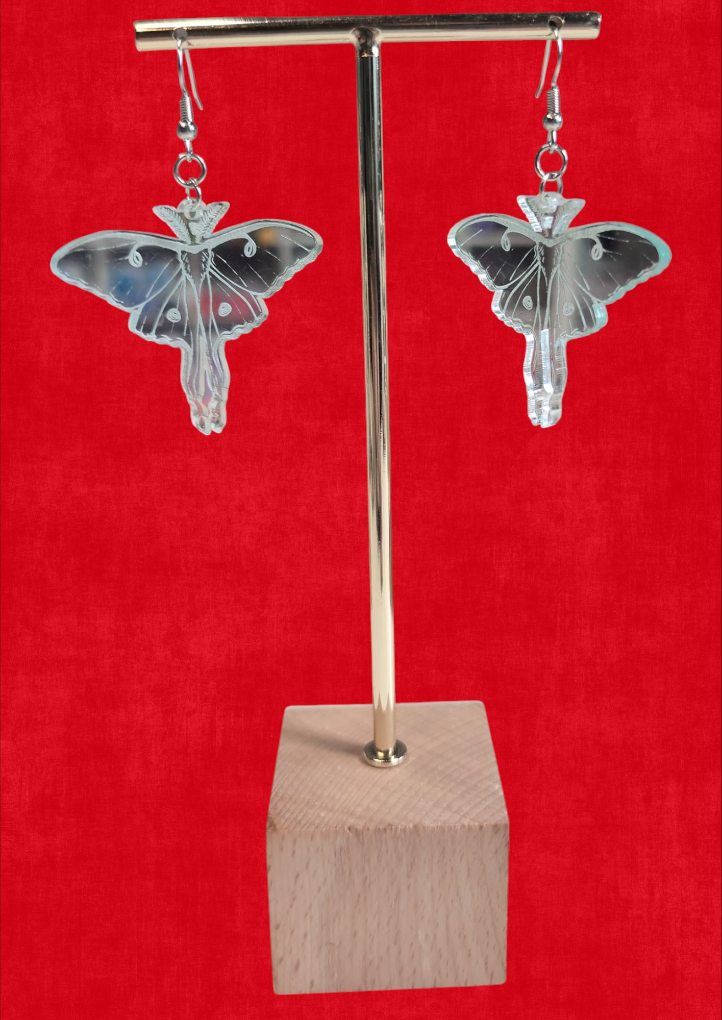 Luner Moth Earrings (2)