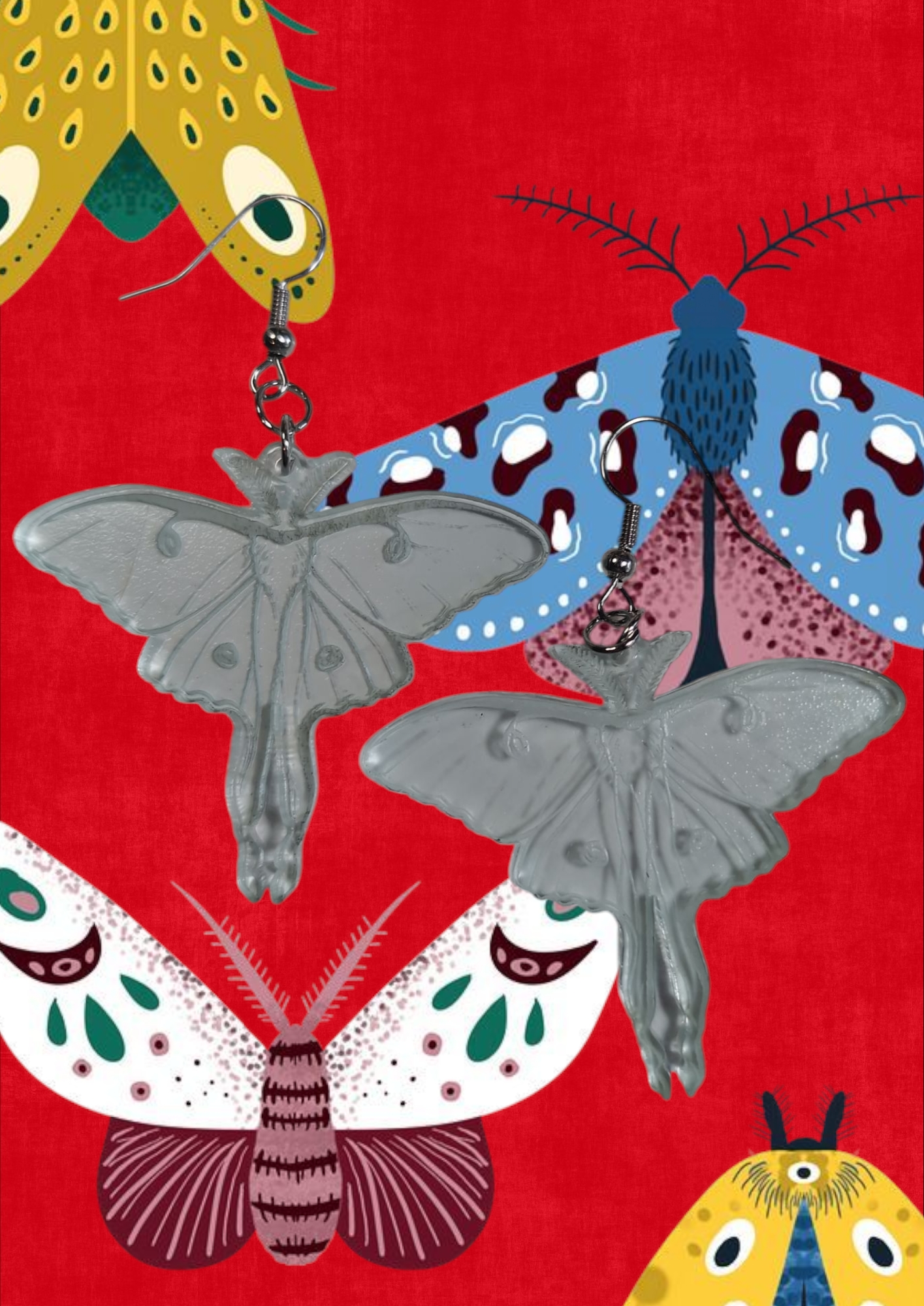 Luner Moth Earrings (5)