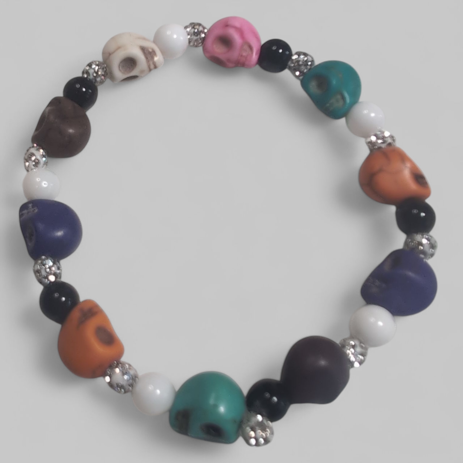 Stretch Day of the dead braclet (1)