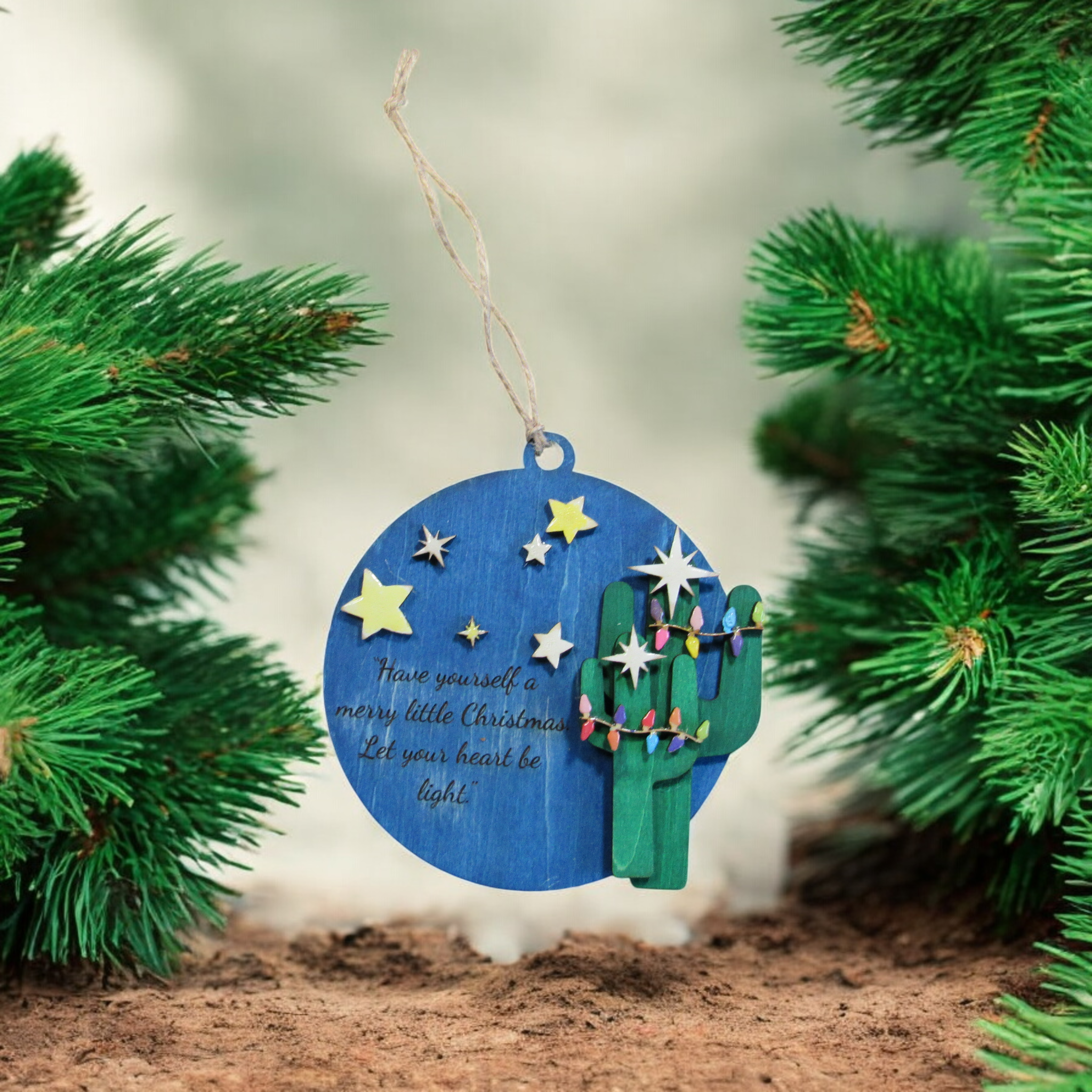 Have yourself a merry little Ornament LARGE (4)