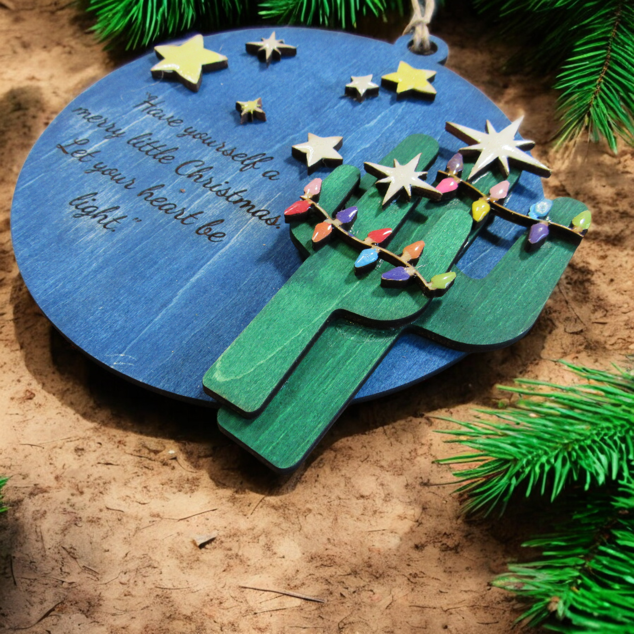 Have yourself a merry little Ornament LARGE (5)
